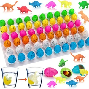 60PCS Small Hatching Dinosaur Eggs for Dinosaur Party Favors Birthday Goodie ... - Picture 1 of 9