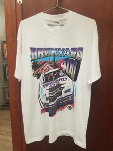 Vintage Brand New With Tags 1994 Brickyard 400 Nascar Tshirt L/xl (22 X 31) 155 - Picture 1 of 8