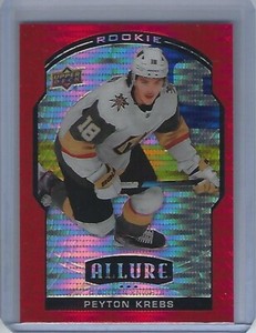 2020-21 Upper Deck Allure Red Rainbow #96 Peyton Krebs