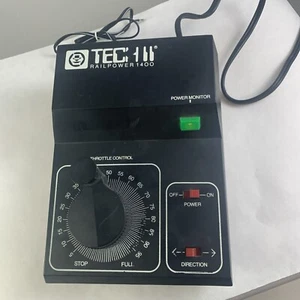 Tech II Railpower 1400 Transformer Speed Control Model Train HO Rail Road G#596A - Picture 1 of 24