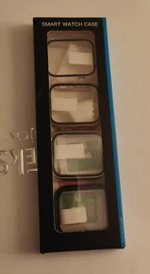 Hülle für Apple Watch Schutzhülle Case 41mm 45mm Display Schutzglas 9H , 4... - Bild 1 von 8