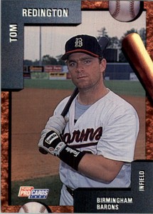 1992 Birmingham Barons Fleer/ProCards #2593 Tom Redington