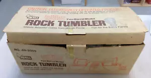 Sears Catalog Box NSI Rolling Stones Two Barrel Model Rock Tumbler - Picture 1 of 12