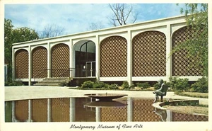 Postal del Museo de Bellas Artes de Montgomery Alabama 1960 - Imagen 1 de 2