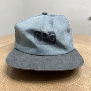 Vintage PPG Paints Snapback Cap OSFM Light Blue Dad Hat Good Condition - Picture 1 of 10