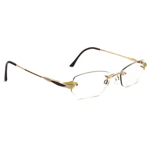 Cazal Brille MOD.462 COL. 390 Gold/Braun Randlos Metall Germany 52[]15 135 - Bild 1 von 9