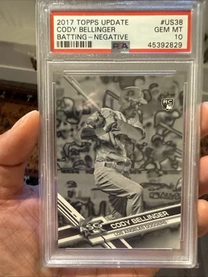 2017 Topps Update US38 Negative ASG - Cody Bellinger(RC) PSA 10 - Image 1 of 2