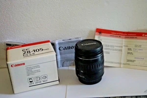 EUC CANON EF LENS 28 - 105 F 4-5.6 LENS ZOOM IN OVP, PAPIERE AUCH! - Bild 1 von 5