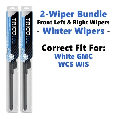 Limpiaparabrisas de invierno 2pk ajuste súper premium 1991 blanco GMC WCS WIS - 35200x2 Foto 1 de 4