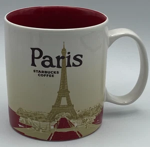 Starbucks Coffee Paris France Eiffel Tower Global Icon Mug 2015 16 oz - Picture 1 of 4