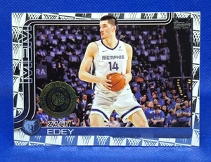 2025-26 Topps Flagship Basketball Zach Edey #186 - Tip Off Parallel - Picture 1 of 2