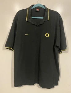 Nike Team Men’s Polo Oregon Ducks Embroidered Logo Green Sz XL - Picture 1 of 14
