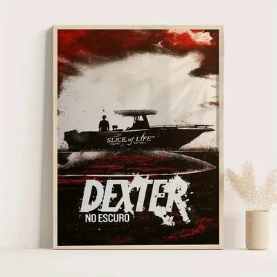 Pôster da série de TV Dexter, impressão artística estilo vintage, sem moldura - Imagem 1 de 4