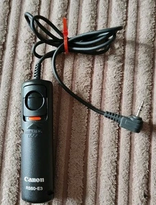 Canon RS-60E3 Remote Control Shutter Cable Release for Canon EOS DSLR Cameras - Picture 1 of 2
