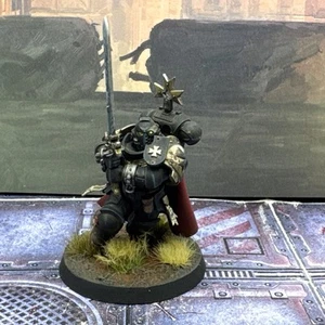 Warhammer 40K Studio Painted Black Templars Converted Emperor’s Champion Z6B-3 - Picture 1 of 11