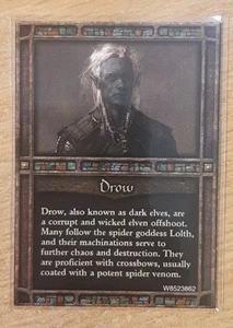 2002 ICEWIND DALE II "DROW" FORGOTTEN REALMS BALDUR'S GATE ADVENTURE - Picture 1 of 2