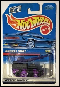 Hot Wheels Purple & Black Rocket Shot Tank #491 - Picture 1 of 1