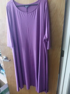 ABITO DONNA NUOVO CON ETICHETTE ROSA VIOLACEO 3X 30/32 PETITE DI ROMAN'S - Foto 1 di 2