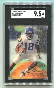 1998 Skybox E-X 2001 Randy Moss Stardate 2001 RC #1S SGC 9.5 MINT+ HOF - Bild 1 von 2