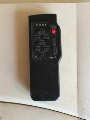 Nuevo Control Remoto SONY VTR RMT-708 Video 8 CCD TRV Series Handycam Control Foto 1 de 4