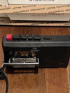 Realistic Micro 12 Microcassette Recorder Works Only Rewind Button Parts Only - Picture 1 of 4