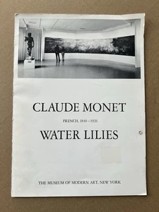 Claude Monet “Water Lilies” Exhibition Catalog – MoMA New York Vintage - Picture 1 of 4