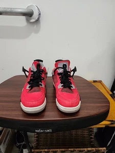 Nike Air Jordan Retro 4 Toro Bravo 2013 308497-603 Para hombres Talla 9 Raging Bull - Imagen 1 de 9