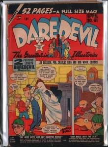 DAREDEVIL COMICS #61 Charles Biro Pre Code (1948) Lev Gleason Comics G (2.0) - Bild 1 von 2