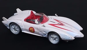 Hot Wheels 8" TRU Exclusive Speed Racer Movie Disc Shooting Car Mach 5 Mattel - Picture 1 of 20