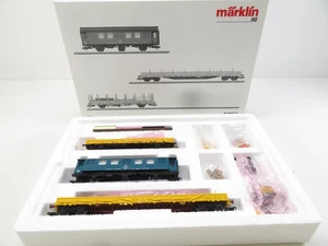(YHG081) Märklin 49955 H0 AC Wagenset zum Kranzug der DB AG, OVP - Bild 1 von 8