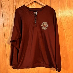 Boston College Eagles Cuarto Cremallera Pullover Grande Easton Granate Chaqueta De Colección - Imagen 1 de 7