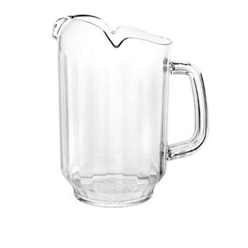 Jarra de plástico de policarbonato de 64 oz para restaurante servidor de bebidas agua helada refrescos Foto 1 de 1