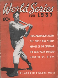 SERIE MUNDIAL para revista 1937 - portada de Joe Di Maggio - Imagen 1 de 1