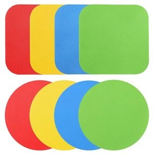 8 Pack Rubber Jar Lid Opener Gripper Pads for Weak Hands Seniors Kitchen To - Picture 1 of 8