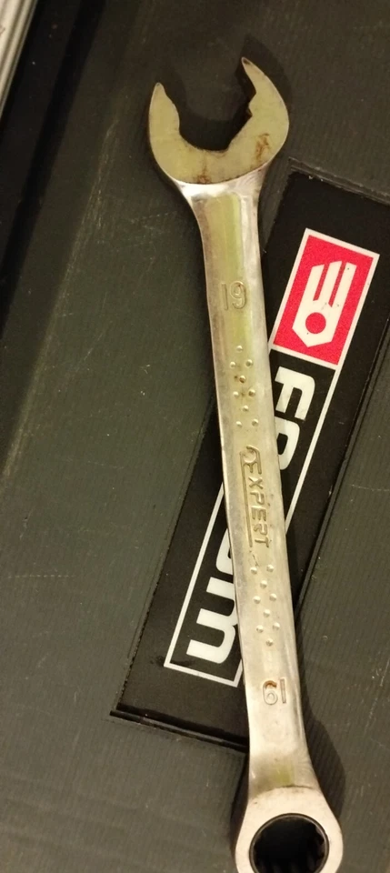 Clé Mixte À Cliquet 19 Expert By Facom - Photo 1/1