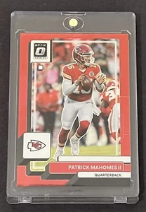 Donruss Optic Patrick Mahomes II 2022 #94 Red Stars Prizm SSP Kansas City Chiefs - Imagen 1 de 4