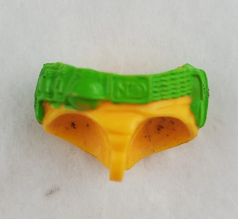 Vintage Hasbro GI Joe Action Figure Part 1991 Clean Sweep Waist Crotch Part Cover