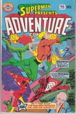 Australian: Superman Presents Adventure Comics #7 Murray 1982 96 Aquaman Flash