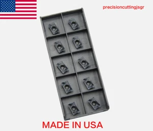 New 10PCS APKT1003PDR IC908 Lathe Turning Face Turning Carbide Insert USA - Picture 1 of 4