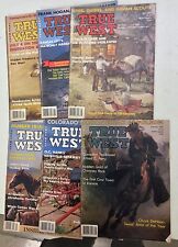 Lot of 6 True West Western Magazines. 1987. Paperback. Acceptable Cond. R-232