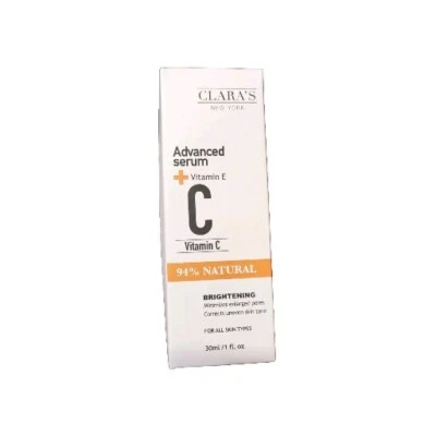 CLARA'S NEW YORK Brightening Vitamin C Advanced Serum 30ml NIB Fresh  - Image 1 of 3