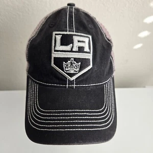 LA Kings NHL Reebok Center Ice Collection Gray Black Hat Cap S/M Unisex - Picture 1 of 10