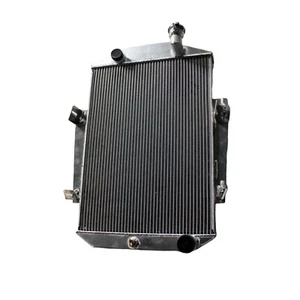 Radiador de aluminio adecuado para autos y camiones Chevy 1933 M/T 1933 núcleo 56 mm - Imagen 1 de 6