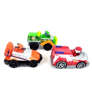 Paw Patrol Diecast True Metal Toy Vehicles #16782 Lot of 3 Trucks - Picture 1 of 6