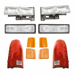 FOR CV SUBURBAN 1995 1996 1997 1998 1999 HEADLIGHT PARKING MARKER TAIL LAMP 10X - Foto 1 di 1