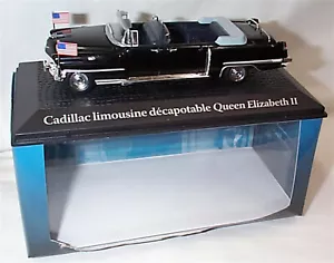 Cadillac Limosine Queen Elizabeth 11 Paris 1959 D. Eisenhower 1-43 new Norev - Picture 1 of 1