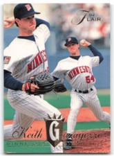 1994 Fleer Flair #74 Keith Garagozzo RC Minnesota Twins 2AC