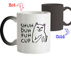 Funny Cat Mug Gift For Coworkers Or Office Present Shuh Duh Fuh Cup