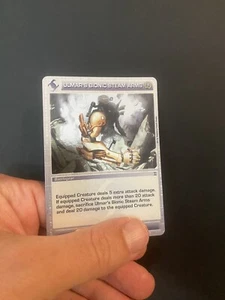 Chaotic 154/222 Ulmar's Bionic Steam Arms Holo Foil Rare Battlegear Card LP - Picture 1 of 1
