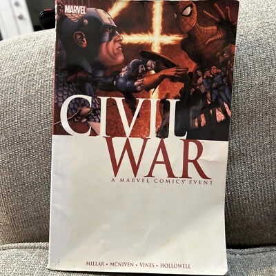 Marvel Civil War: A Marvel Comics Event (Graphic Novel) - Image 1 of 2